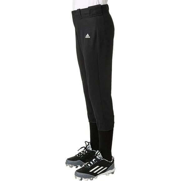 ADIDAS Girls Softball Destiny Belted Pants Size Small NEW NWT - Picture 3 of 4